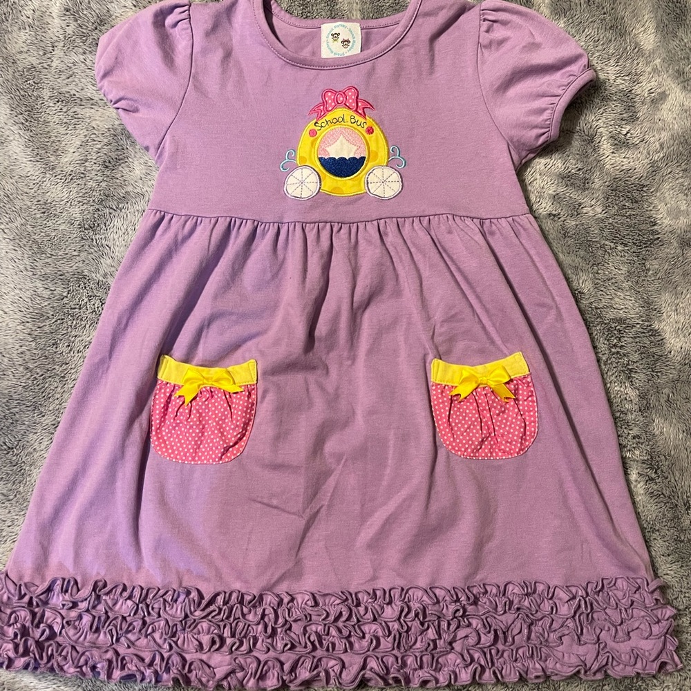 School bus princess dress